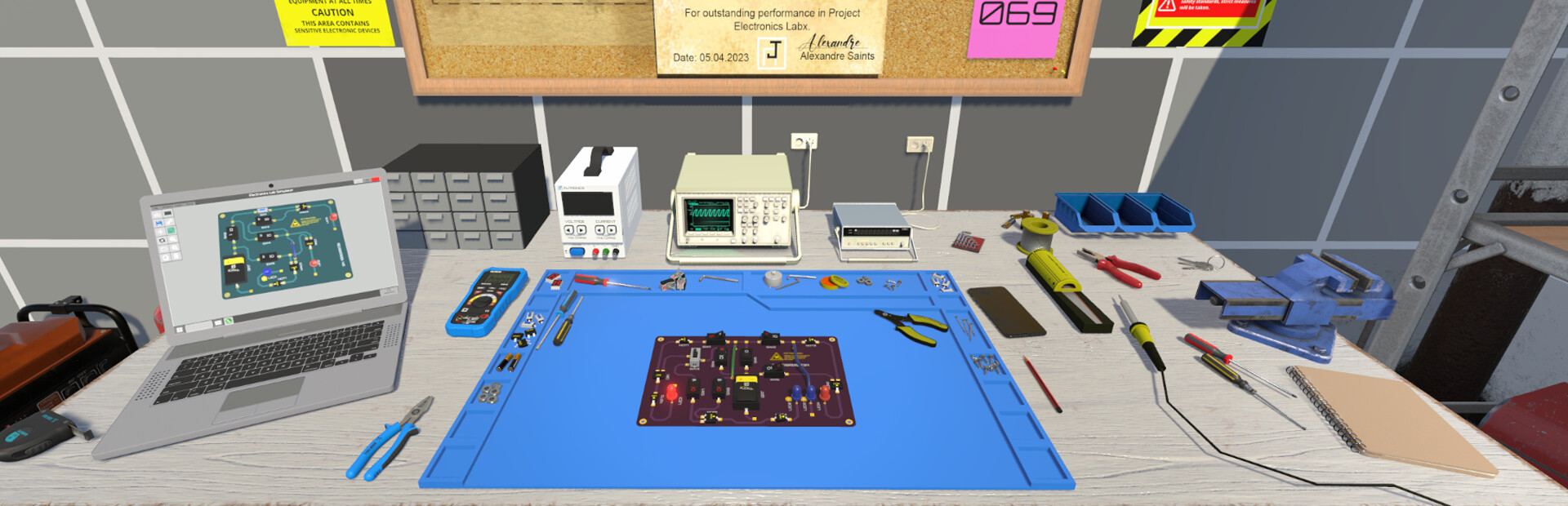 Electronics Puzzle Lab