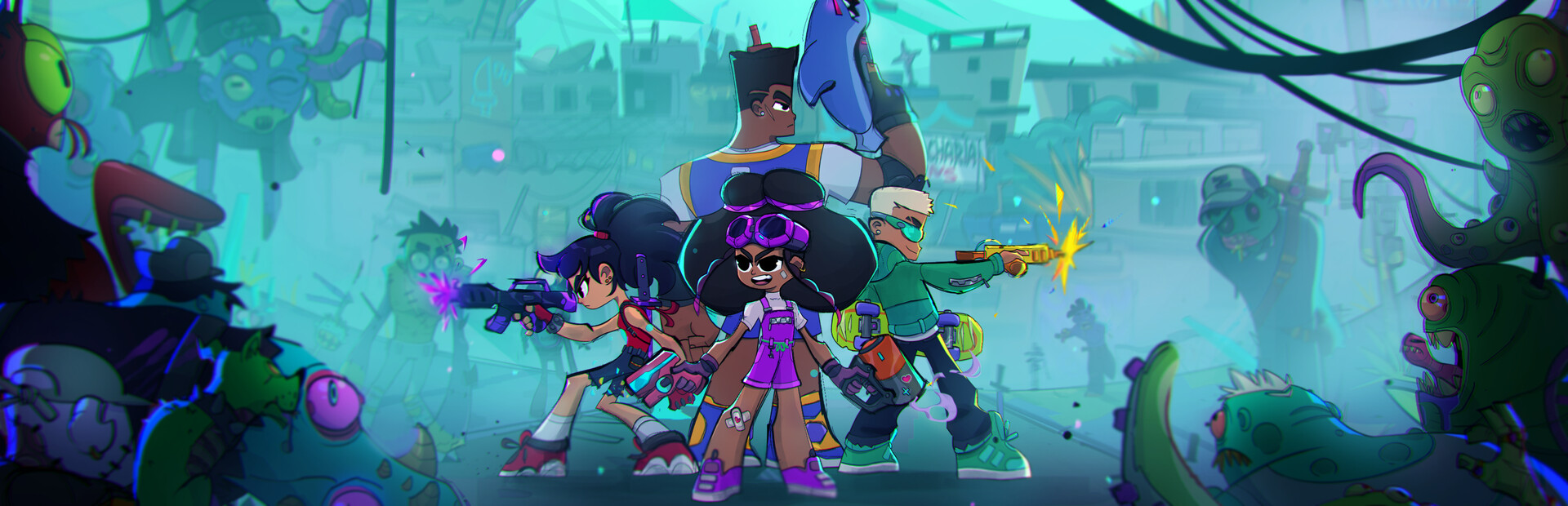 Juega Ghetto Zombies: Graffiti Squad online gratis - Únete a PL2W