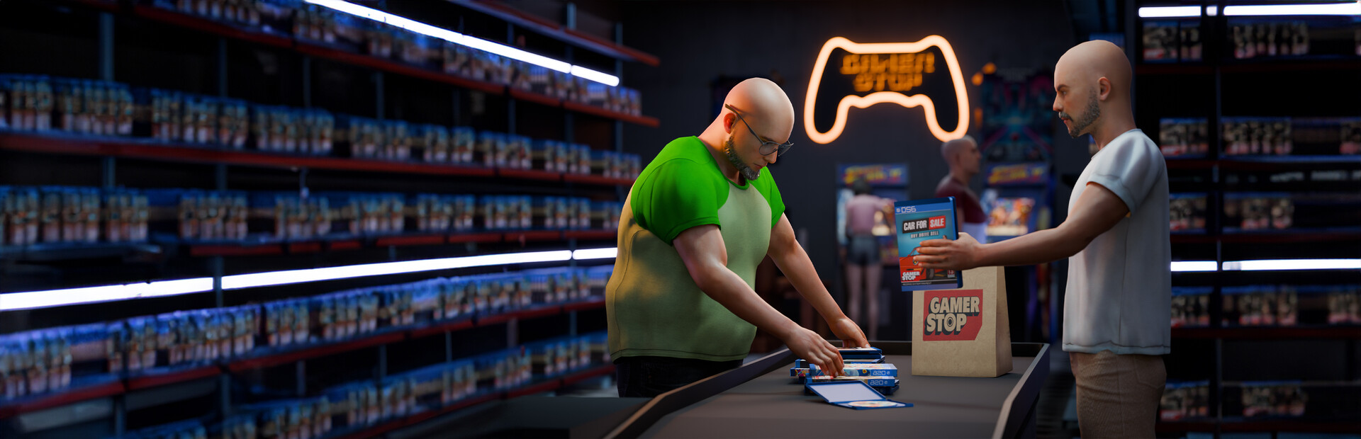 Gamer Stop Simulator