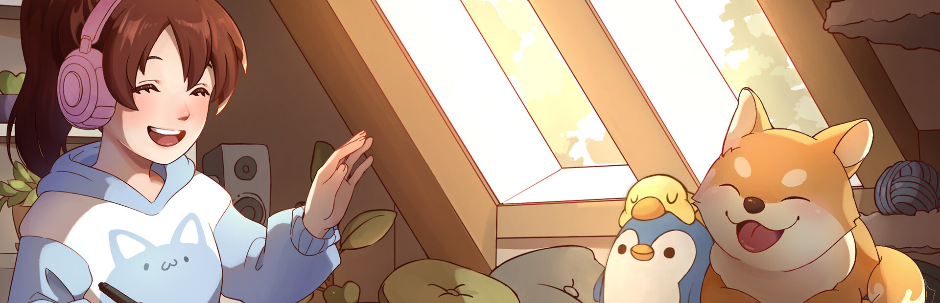 Comfy Girl: Lofi Companion