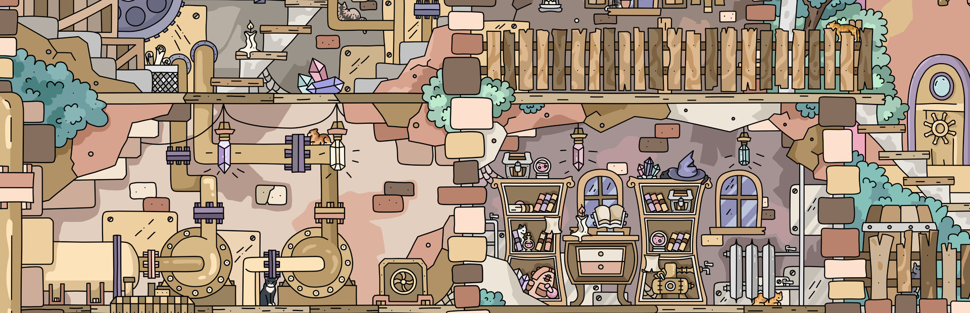 HIDDEN CATS 4: Aetherpunk