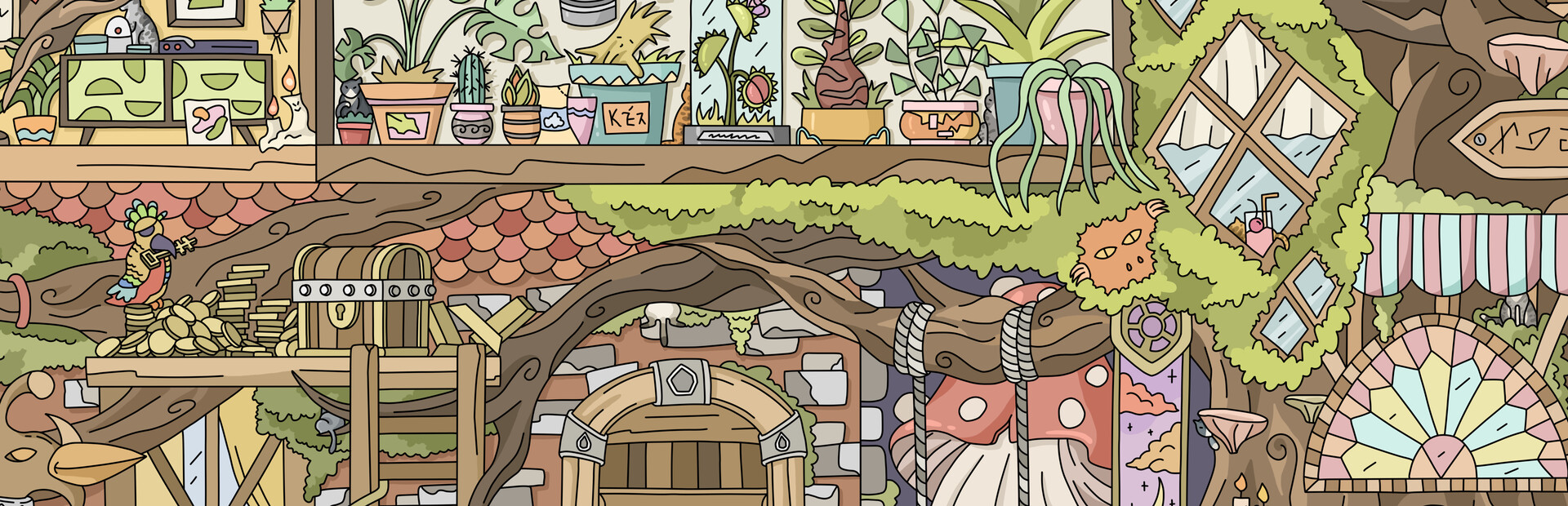 HIDDEN CATS 5: Magic Tree