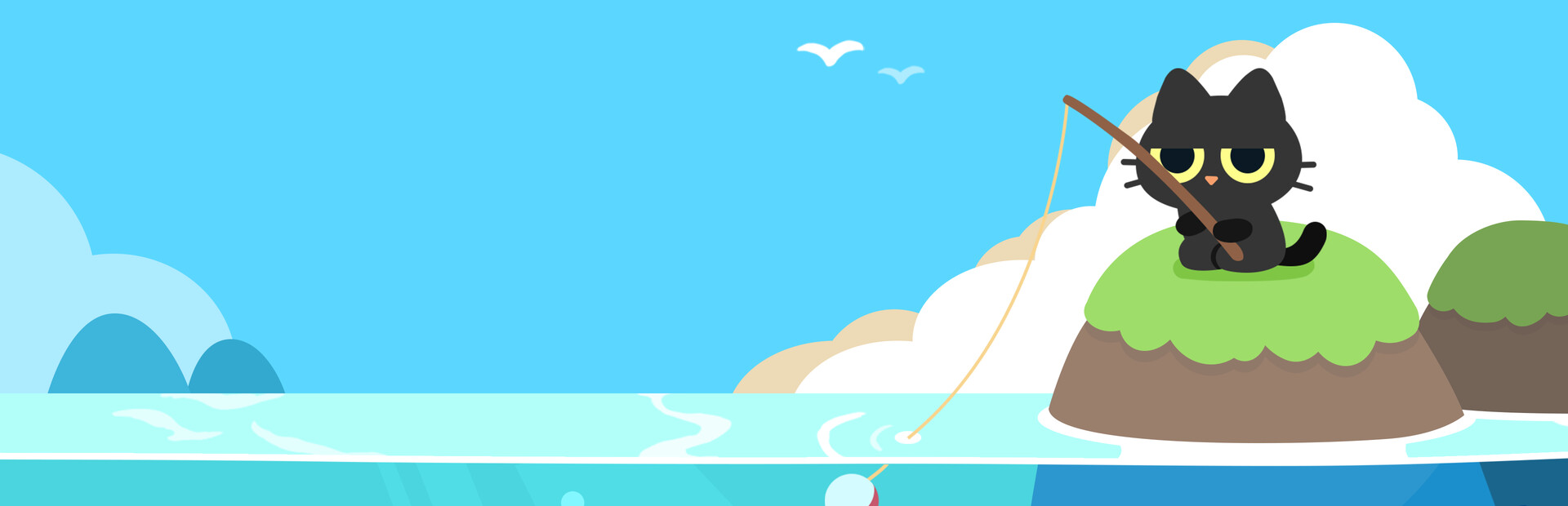 Desktop Fishing Cat